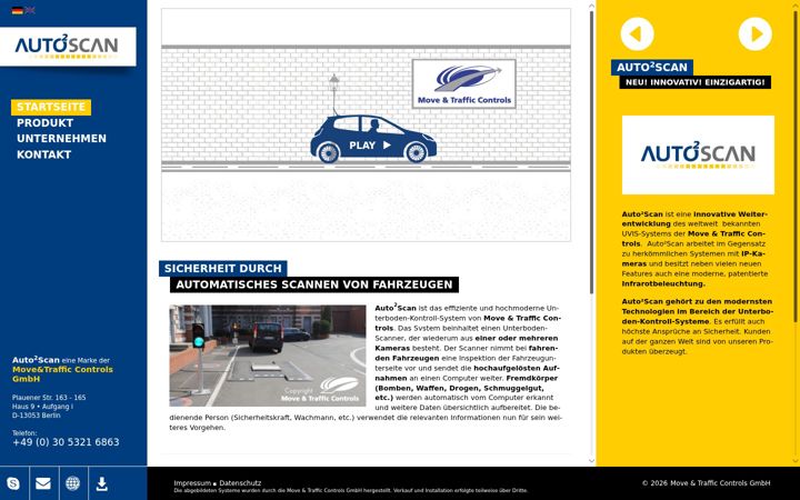 Screenshot of auto2scan.de