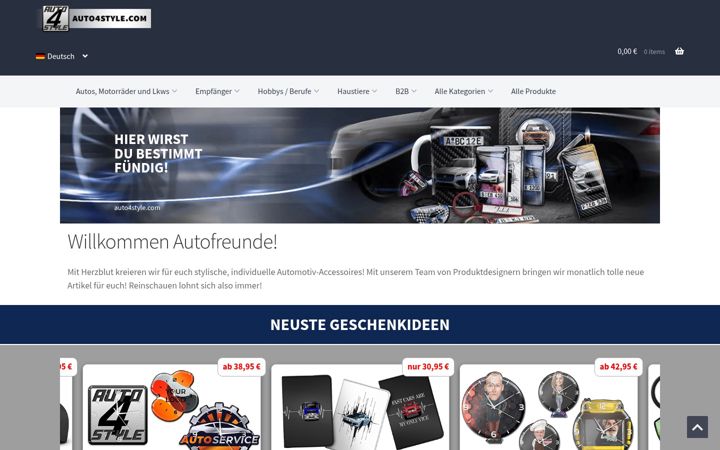 Screenshot of auto4style.com
