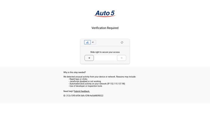Screenshot of auto5.be
