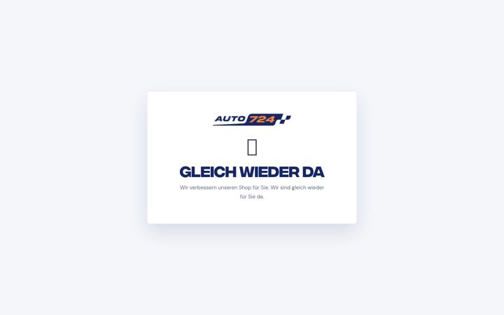 Screenshot of auto724.de