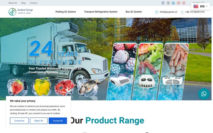 Screenshot of autoacsystem.com