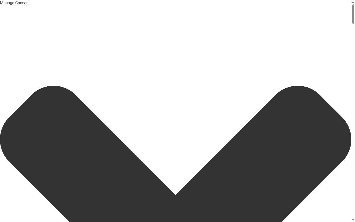 Captura de ecrã do banner de consentimento apresentado antes de qualquer interação
