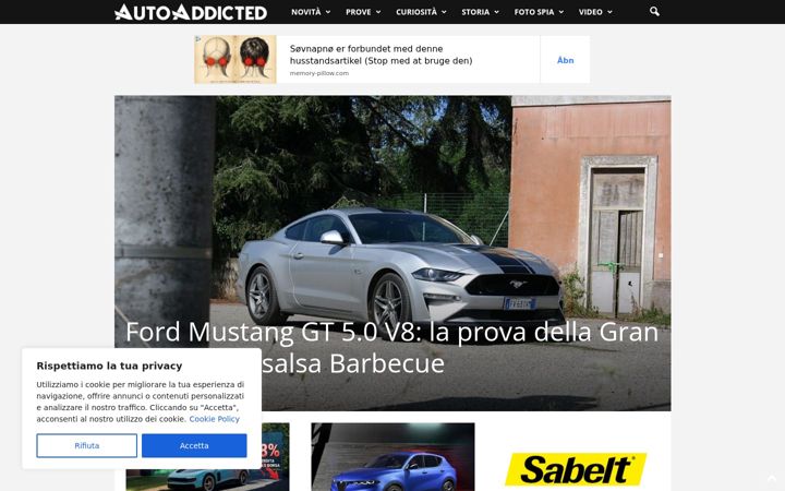 Ekrano kopija autoaddicted.com