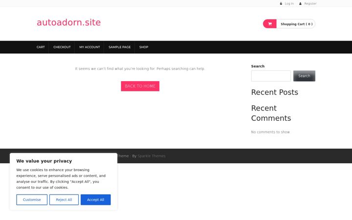 Screenshot of autoadorn.site