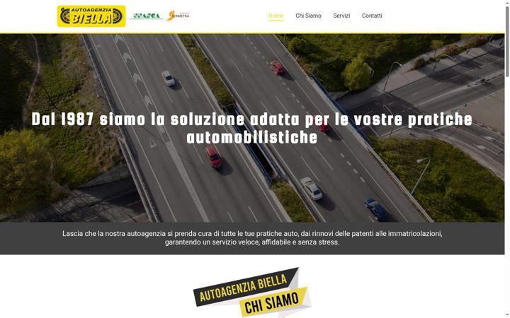 Screenshot of autoagenziabiella.it