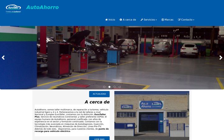 Screenshot of autoahorro.es