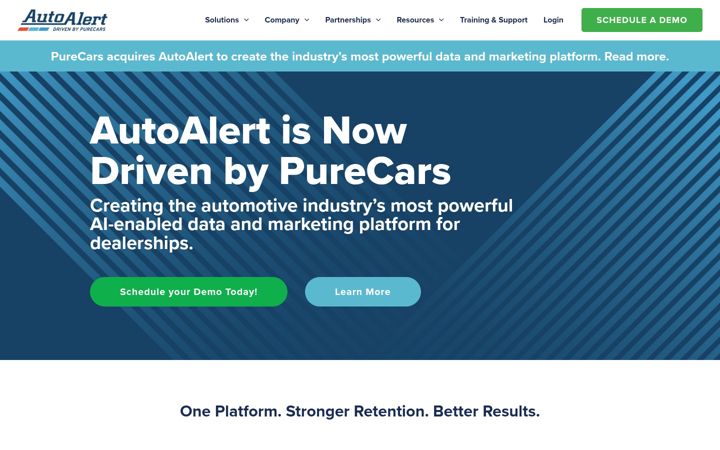 Screenshot of autoalert.com