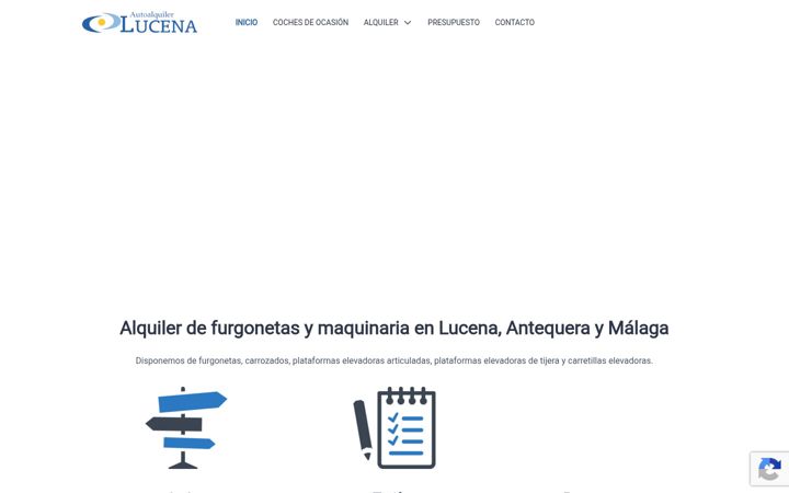 Screenshot von autoalquilerlucena.com