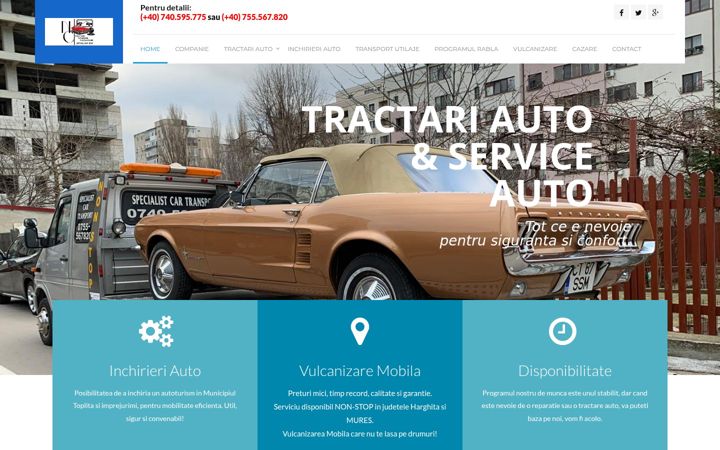 Screenshot of autoalunis.ro