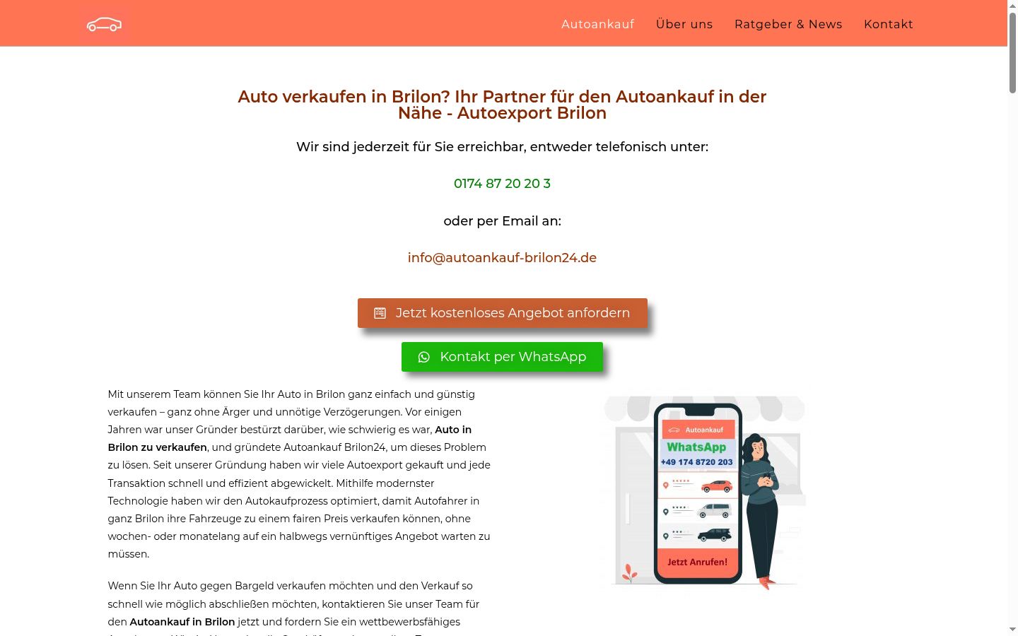 Screenshot des Einwilligungsbanners vor jeglicher Interaktion