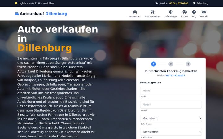 Screenshot von autoankauf-dillenburg24.de