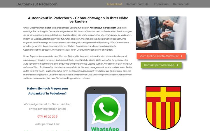 Screenshot του autoankauf-paderborn-24.de