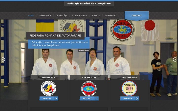 Screenshot of autoaparare-fizica.ro