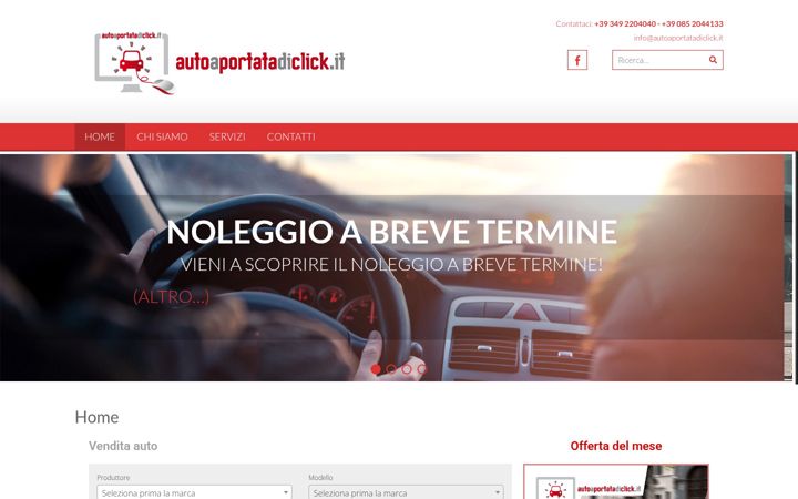 Screenshot του autoaportatadiclick.it