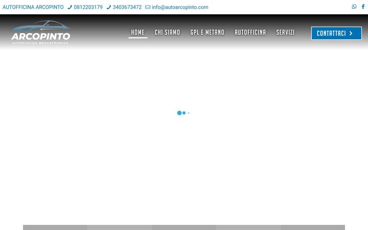 Screenshot of autoarcopinto.com