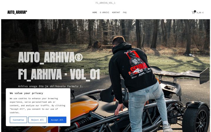 Screenshot of autoarhiva.shop