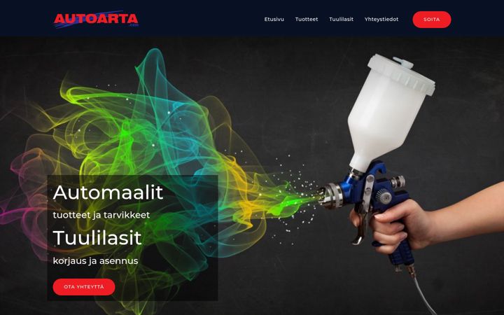 Screenshot of autoarta.com