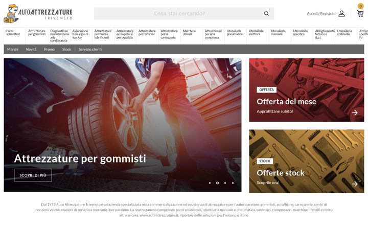Screenshot of autoattrezzature.it