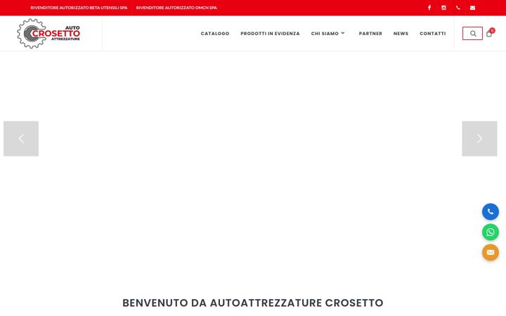 Screenshot of autoattrezzaturecrosetto.it