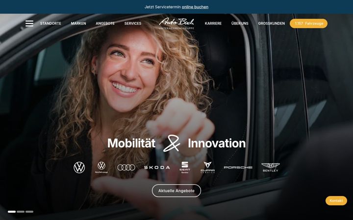 Screenshot of autobach.de