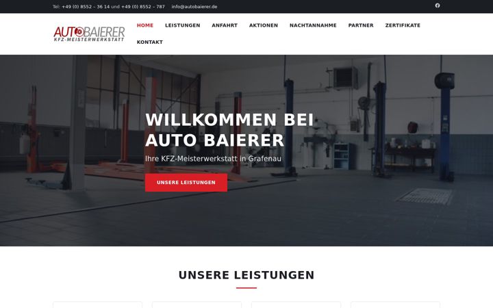 Screenshot of autobaierer.de