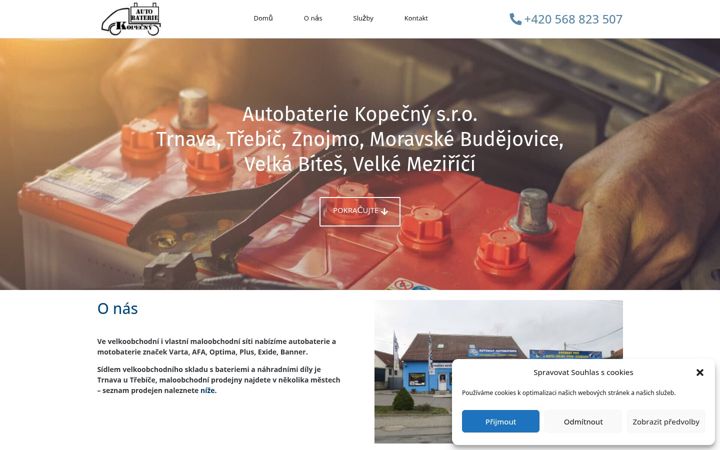 Screenshot of autobaterievarta-kopecny.cz