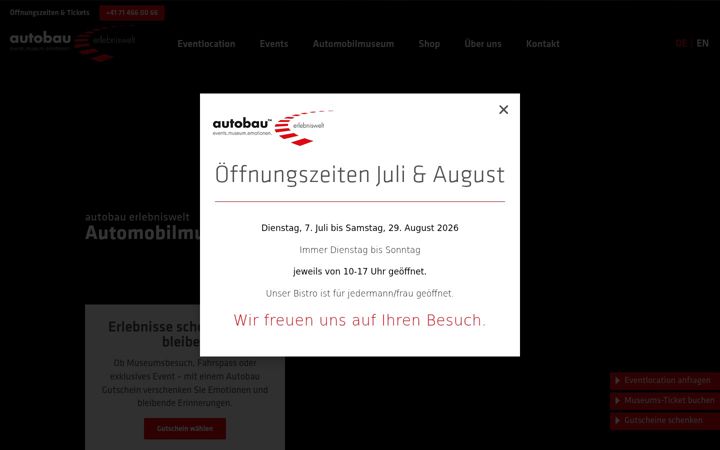Screenshot stránky autobau.ch