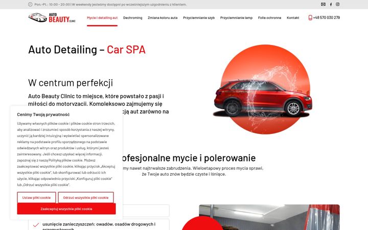 Screenshot of autobeautyclinic.pl