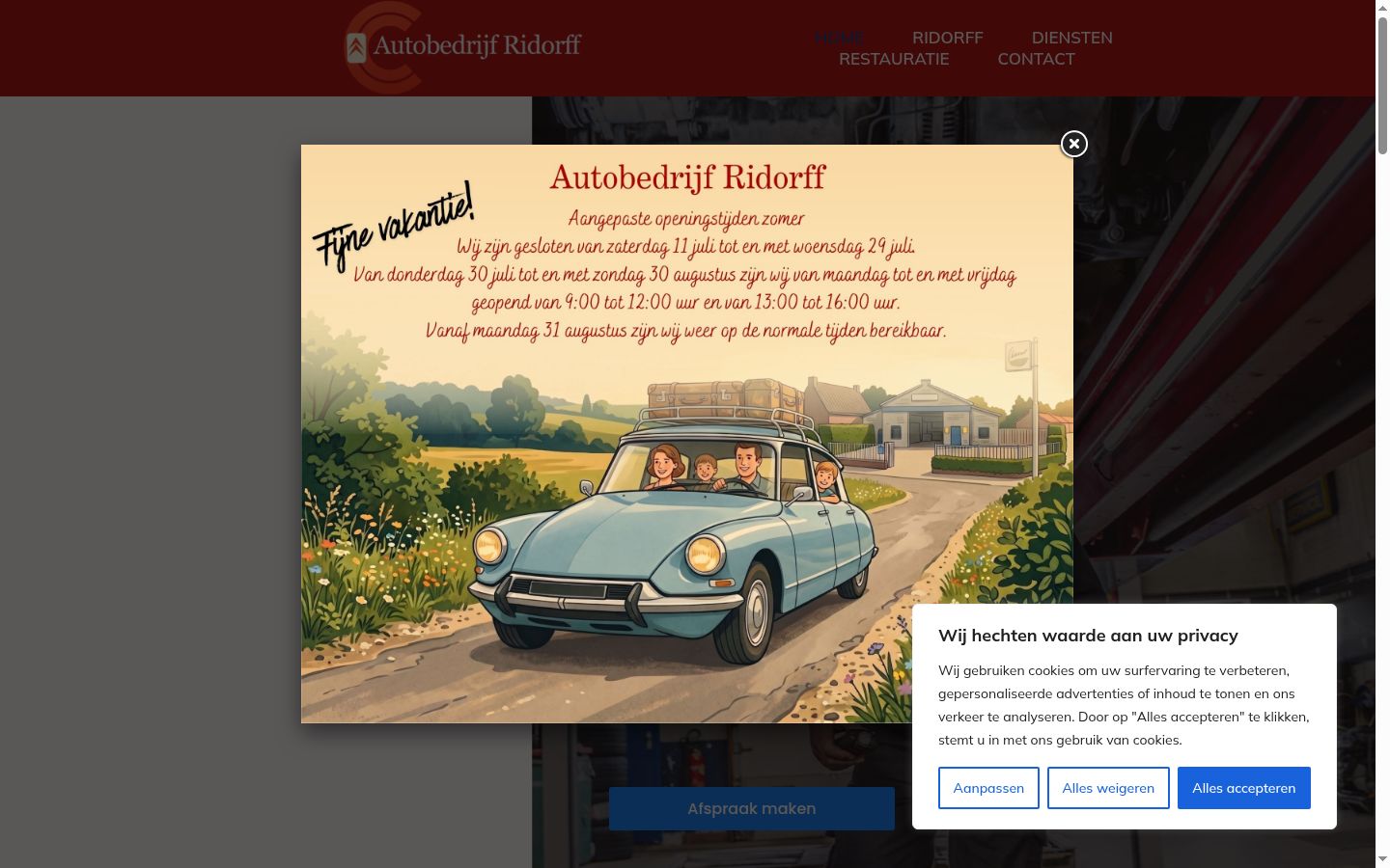 Sutikimo reklamjuostės, rodytos prieš bet kokią sąveiką, ekrano kopija