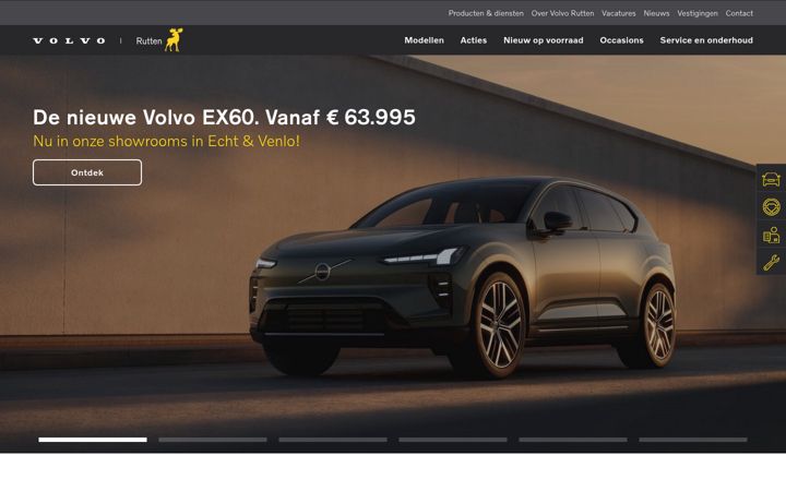 Ekrano kopija autobedrijfrutten.nl
