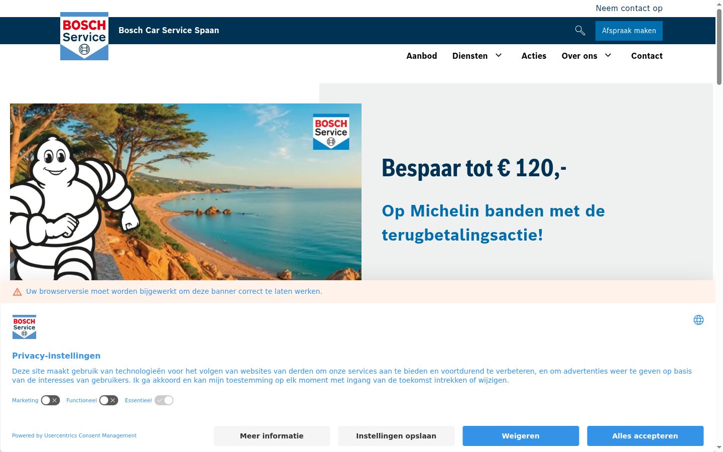 Sutikimo reklamjuostės, rodytos prieš bet kokią sąveiką, ekrano kopija