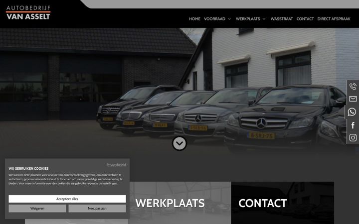 Screenshot of autobedrijfvanasselt.nl