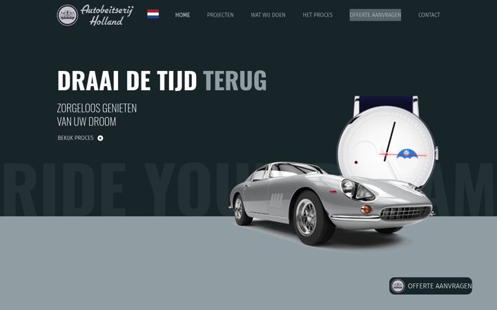 Screenshot of autobeitserij.nl