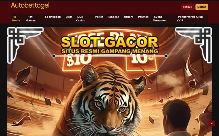 Captură de ecran a autobettogel.com