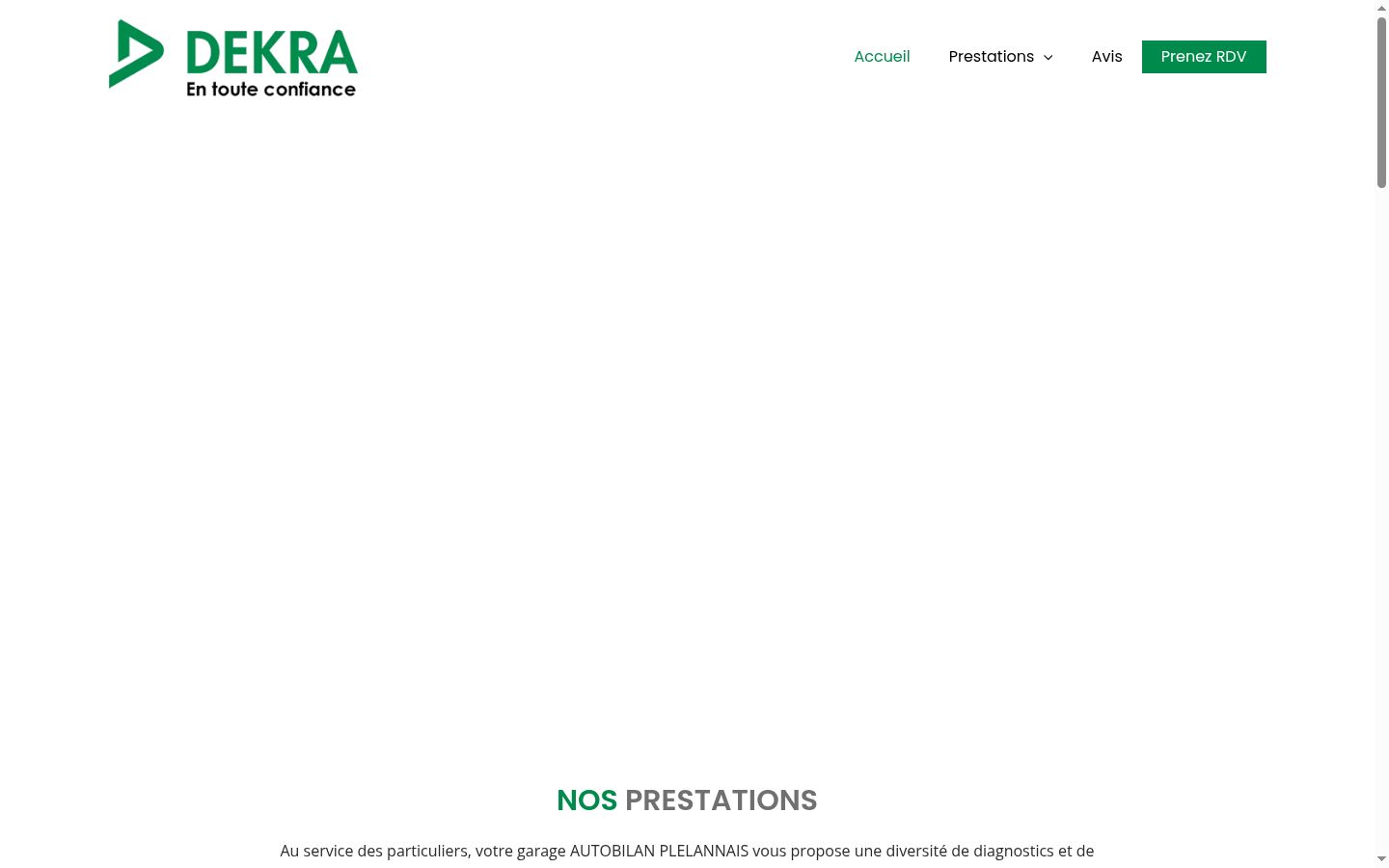 Capture d'écran de la bannière de consentement affichée avant toute interaction