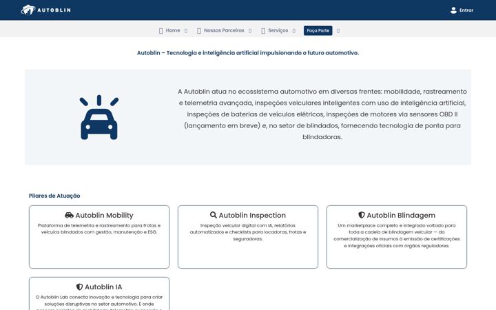 Zrzut ekranu autoblin.com.br