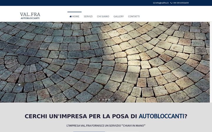 Screenshot of autobloccantivalfra.it