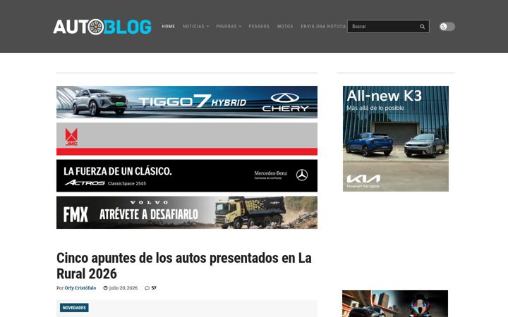 Screenshot of autoblog.com.ar