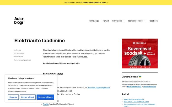 Zrzut ekranu autoblogi.ee