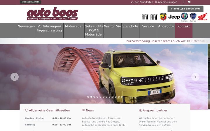 Screenshot of autoboos.de