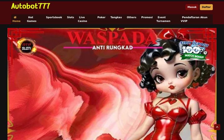 Screenshot of autobot777.org