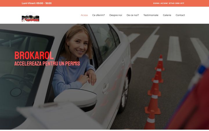 Screenshot of autobrokarol.ro