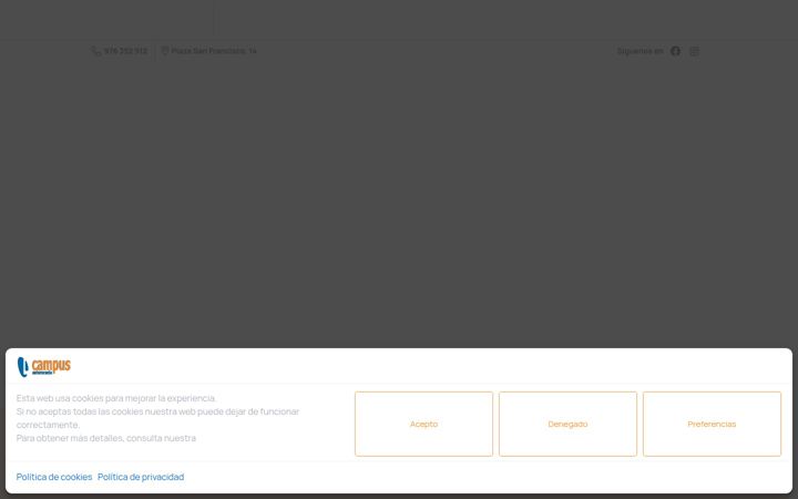 Screenshot of autocampus.es