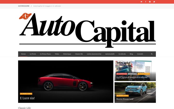 Screenshot of autocapital.it