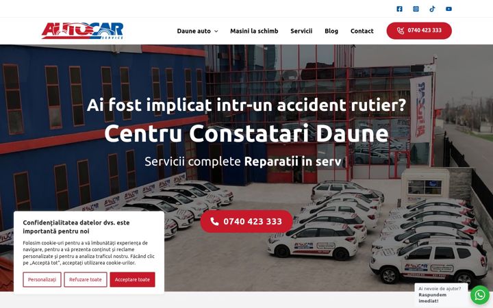 Screenshot of autocar.ro