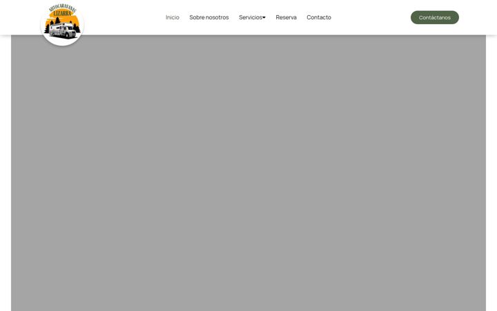 Captura de ecrã de autocaravanaslizarra.com