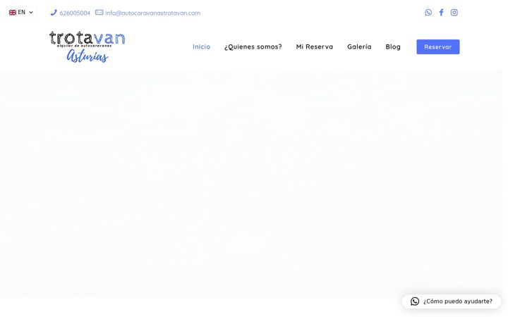 Screenshot of autocaravanastrotavan.com