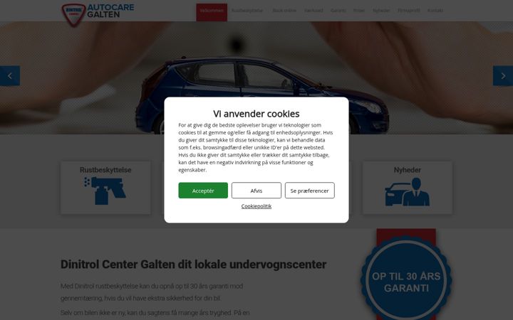 Screenshot of autocare-dinitrol.com