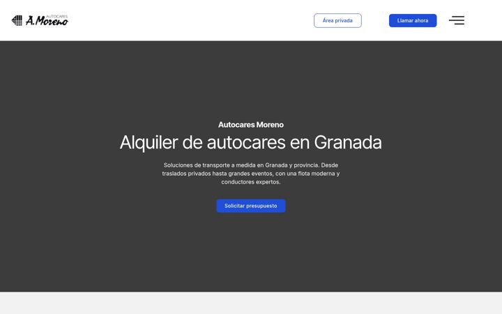 Screenshot of autocares-moreno.com