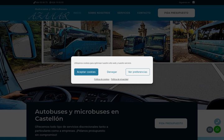 Screenshot of autocaresazahar.com
